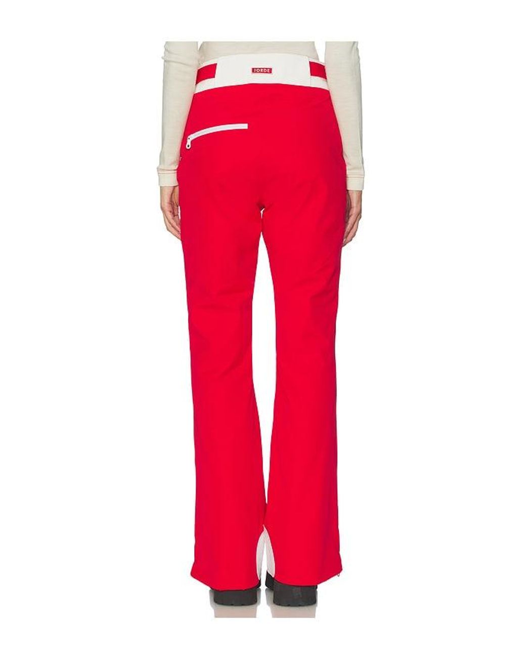 Jourden Red Palmer Pant