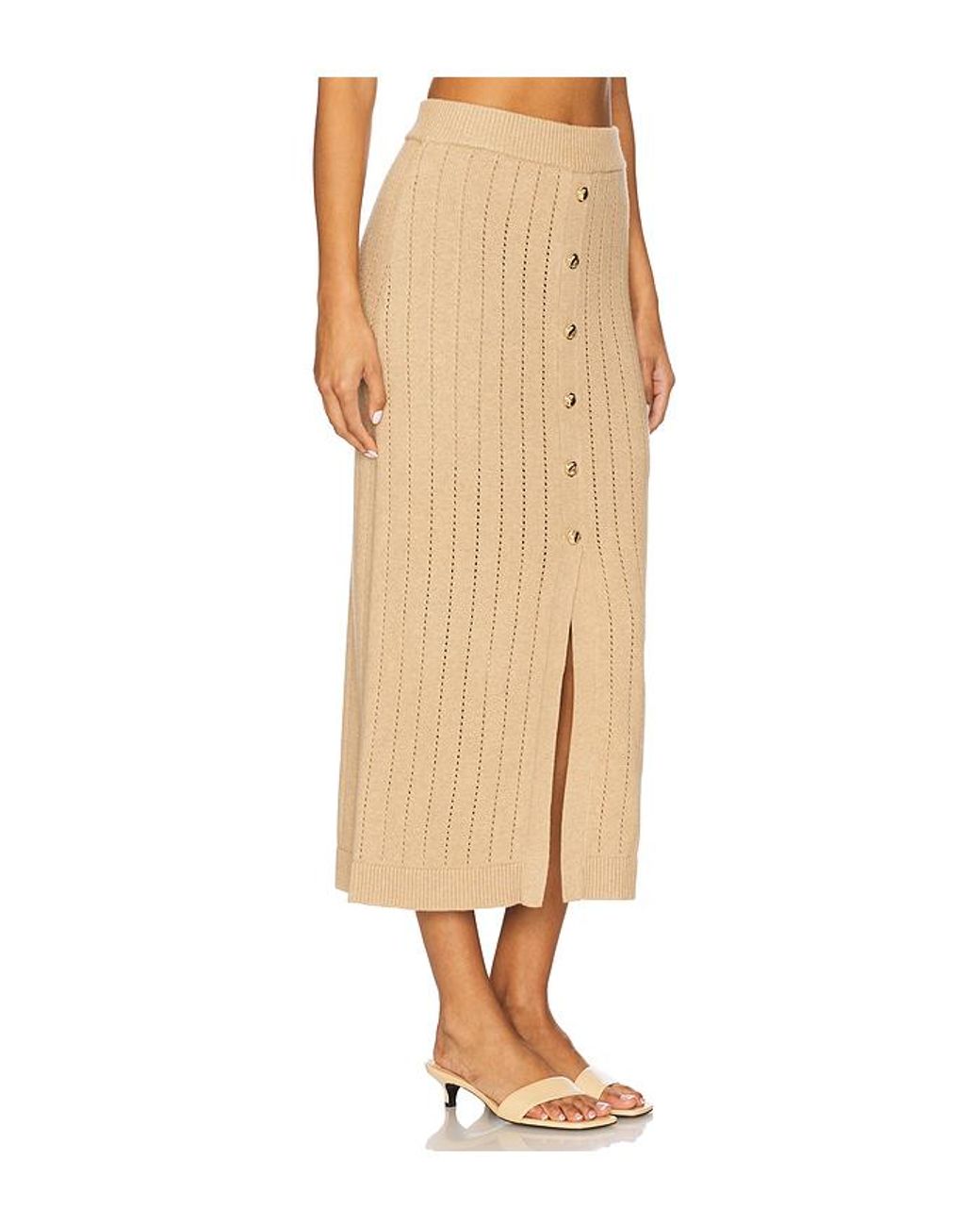 Hevron Natural Mia Skirt