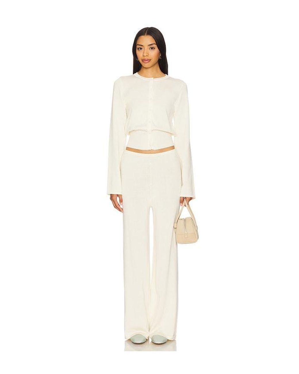 SNDY'S Natural X Revolve August Button Pants