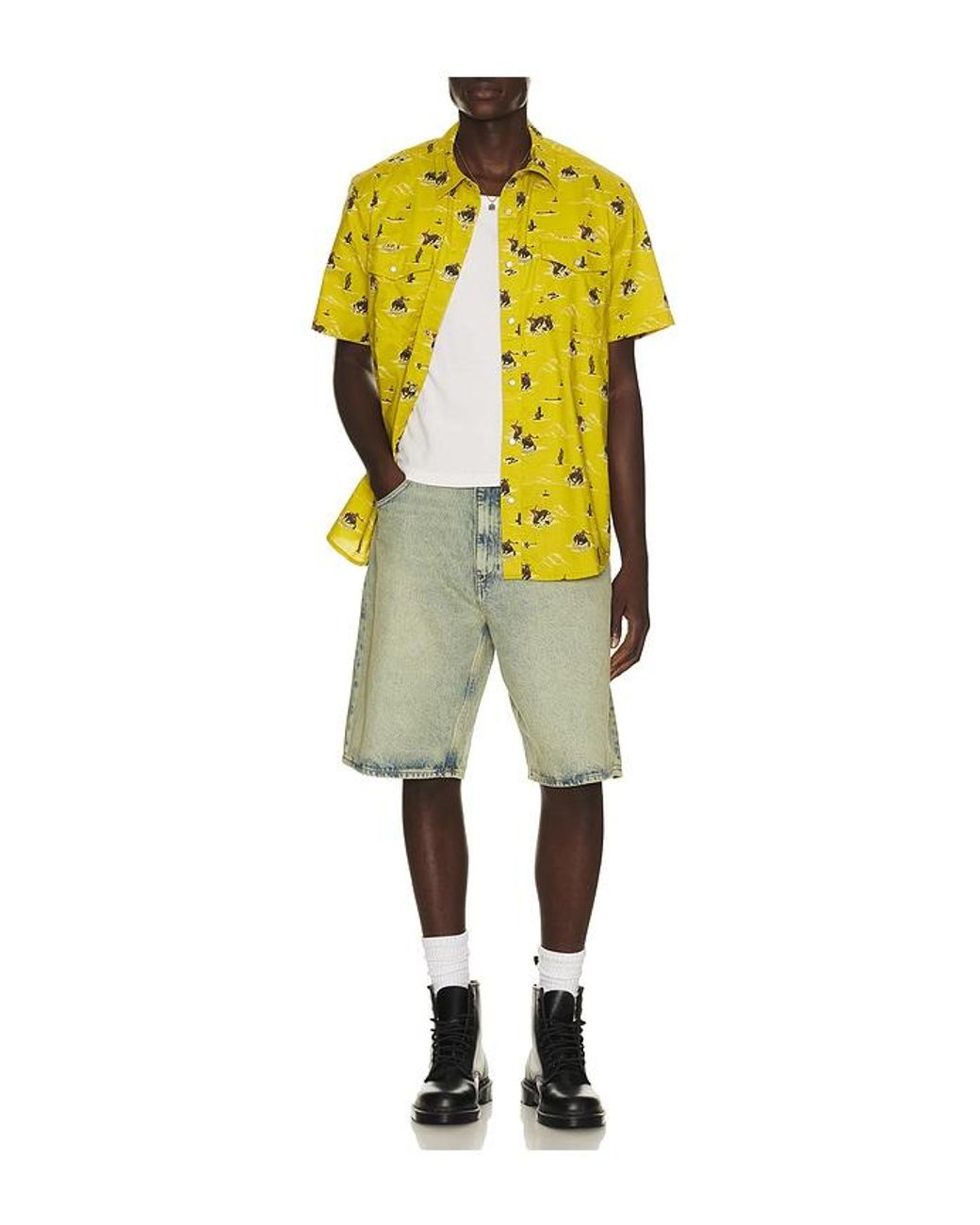 Brixton Hemd in Yellow für Herren