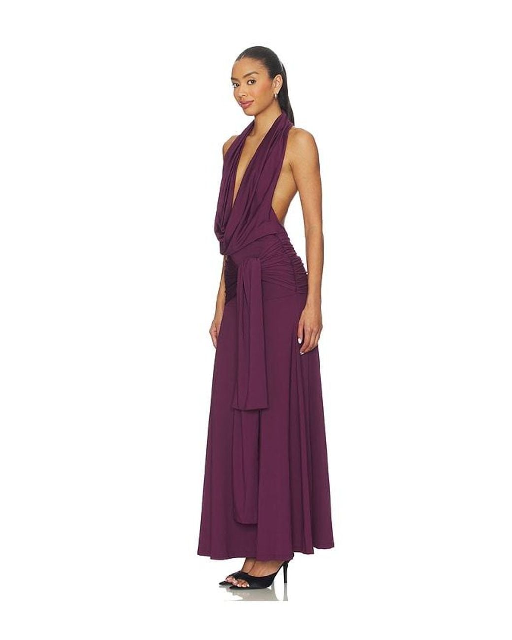 superdown Purple Arwen Maxi Dress