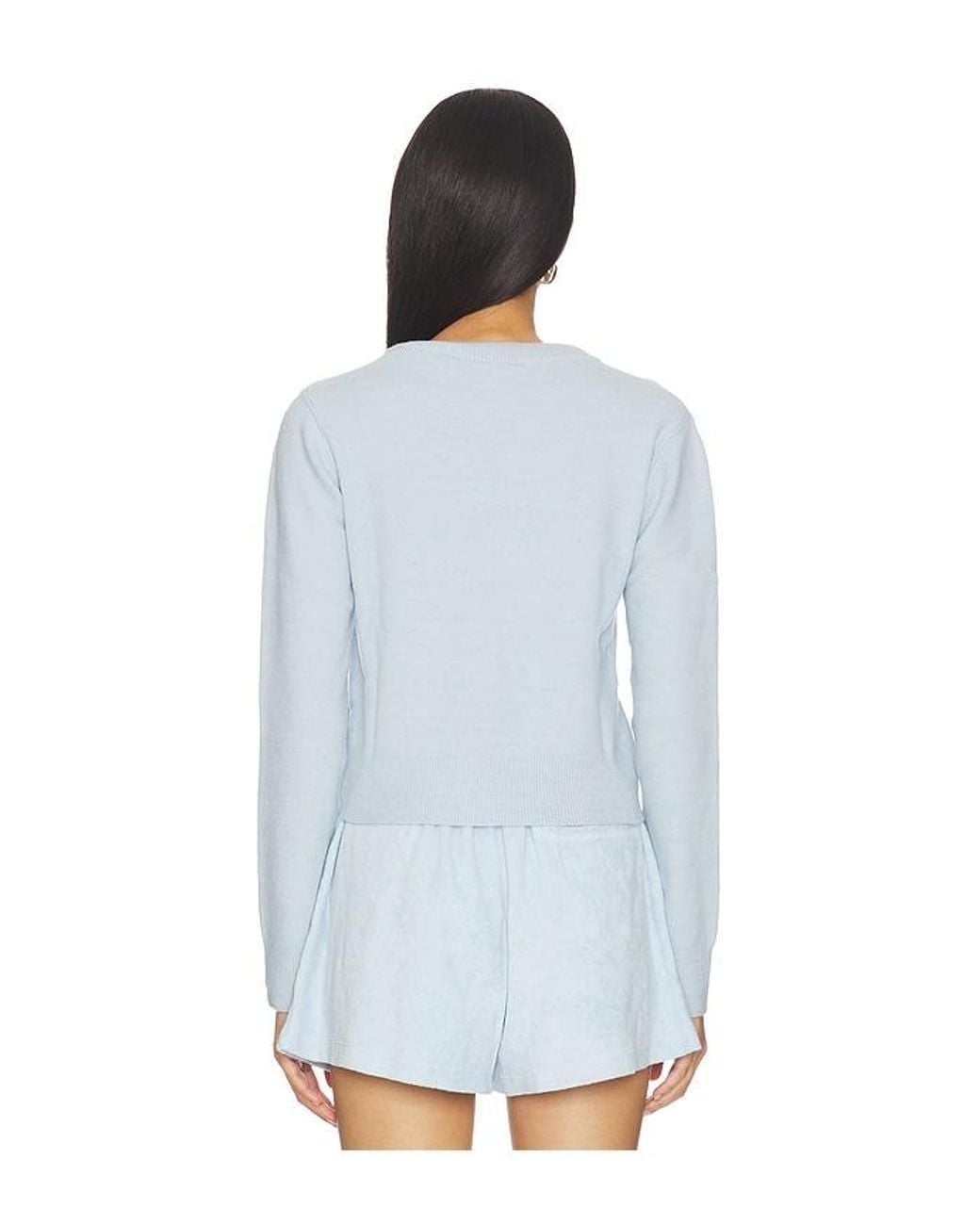 Bobi Blue Classic Slim Cardigan