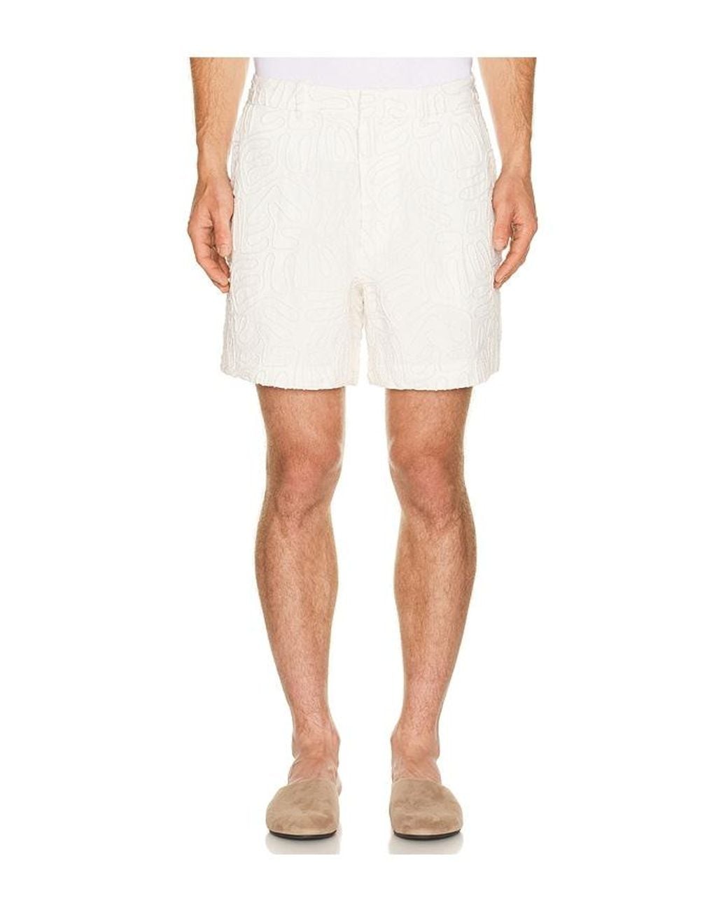 Cult Gaia White Lucio Short for men