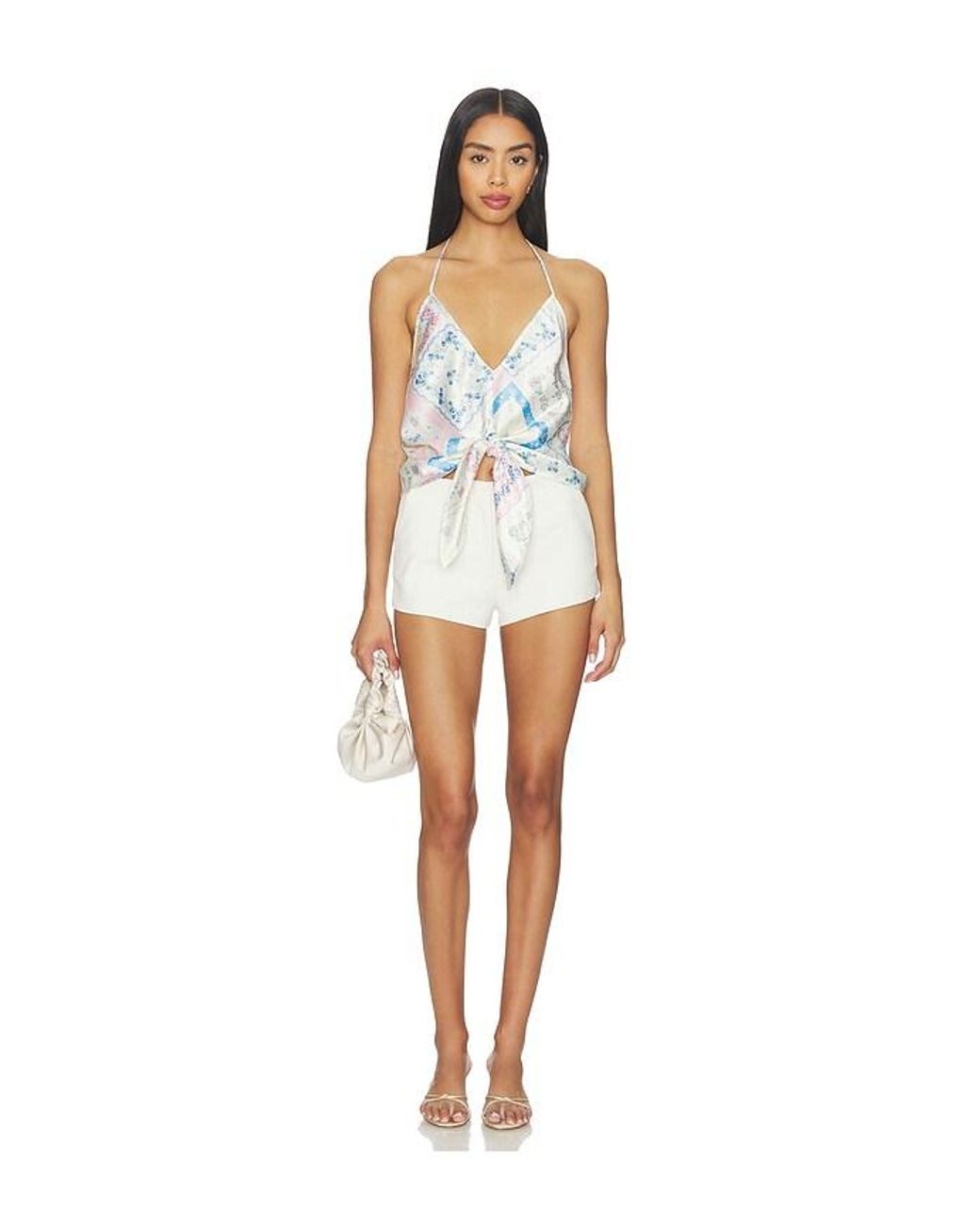 MAJORELLE White Gemi Top