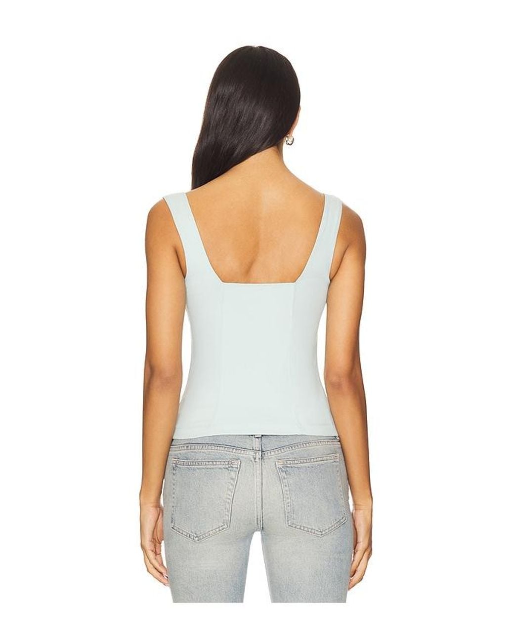 Free People Blue Somewhere Something Cami