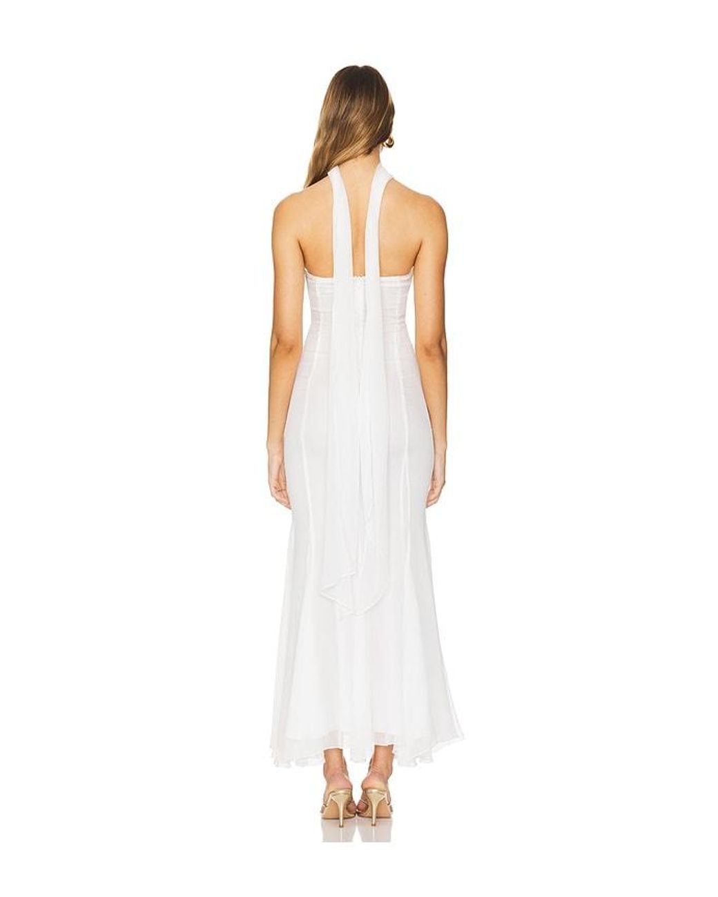 Nana Jacqueline White Cassandra Dress