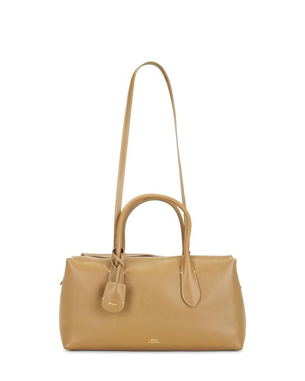 Polo Ralph Lauren Natural Soft Smooth Calf Satchel Bag