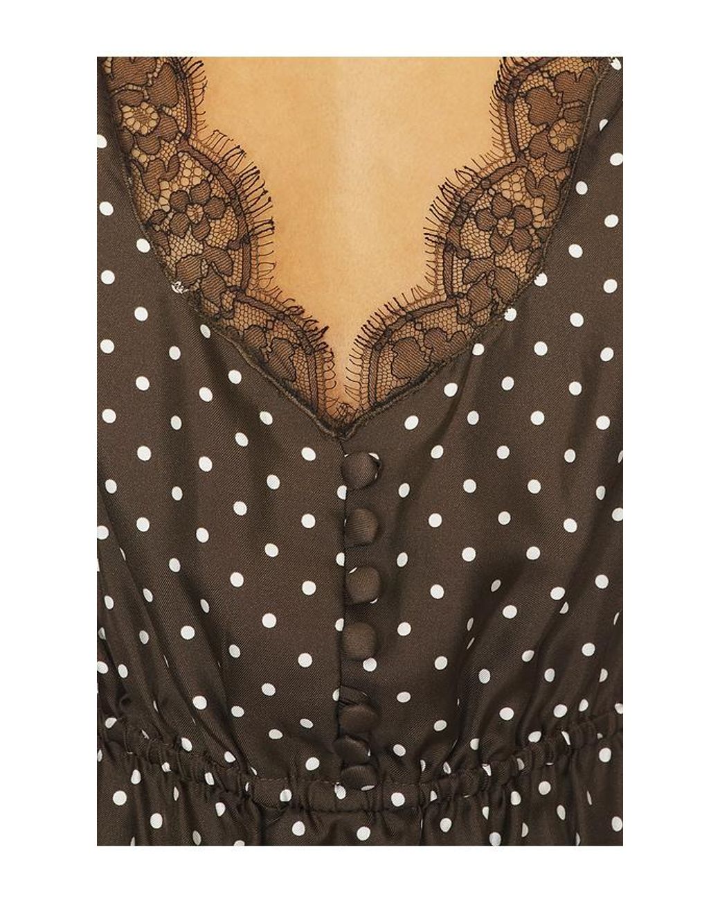 FRANÃOISE Brown Lisette Top