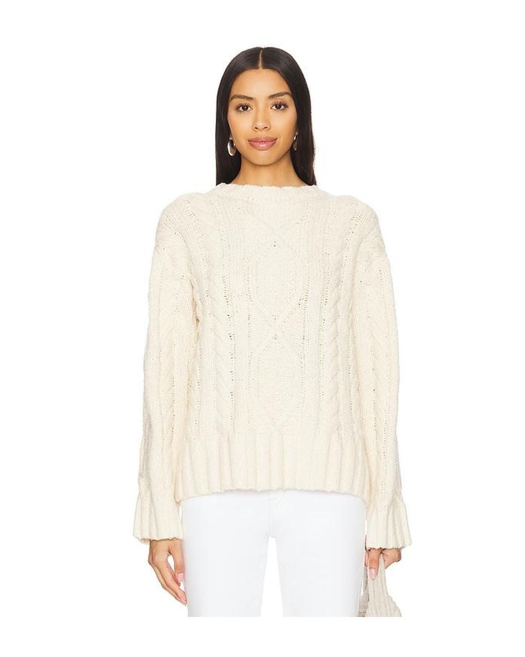 Tularosa White Axel Sweater