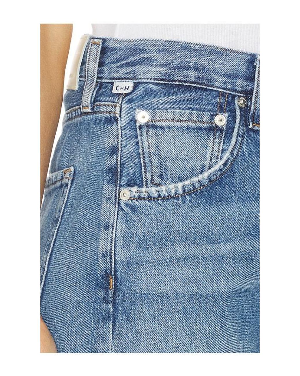 Citizens of Humanity Blue Winslow Boyfriend Jeans
