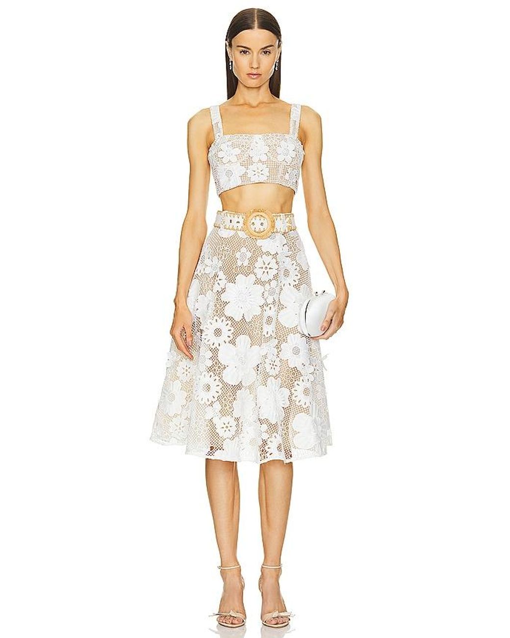 Bronx and Banco White Emerie Top