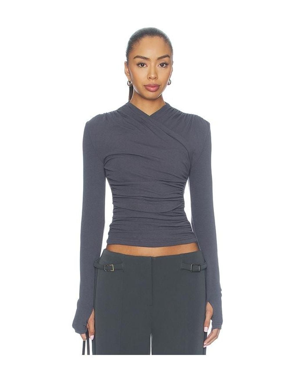 Madison The Label Blue Adalia Top