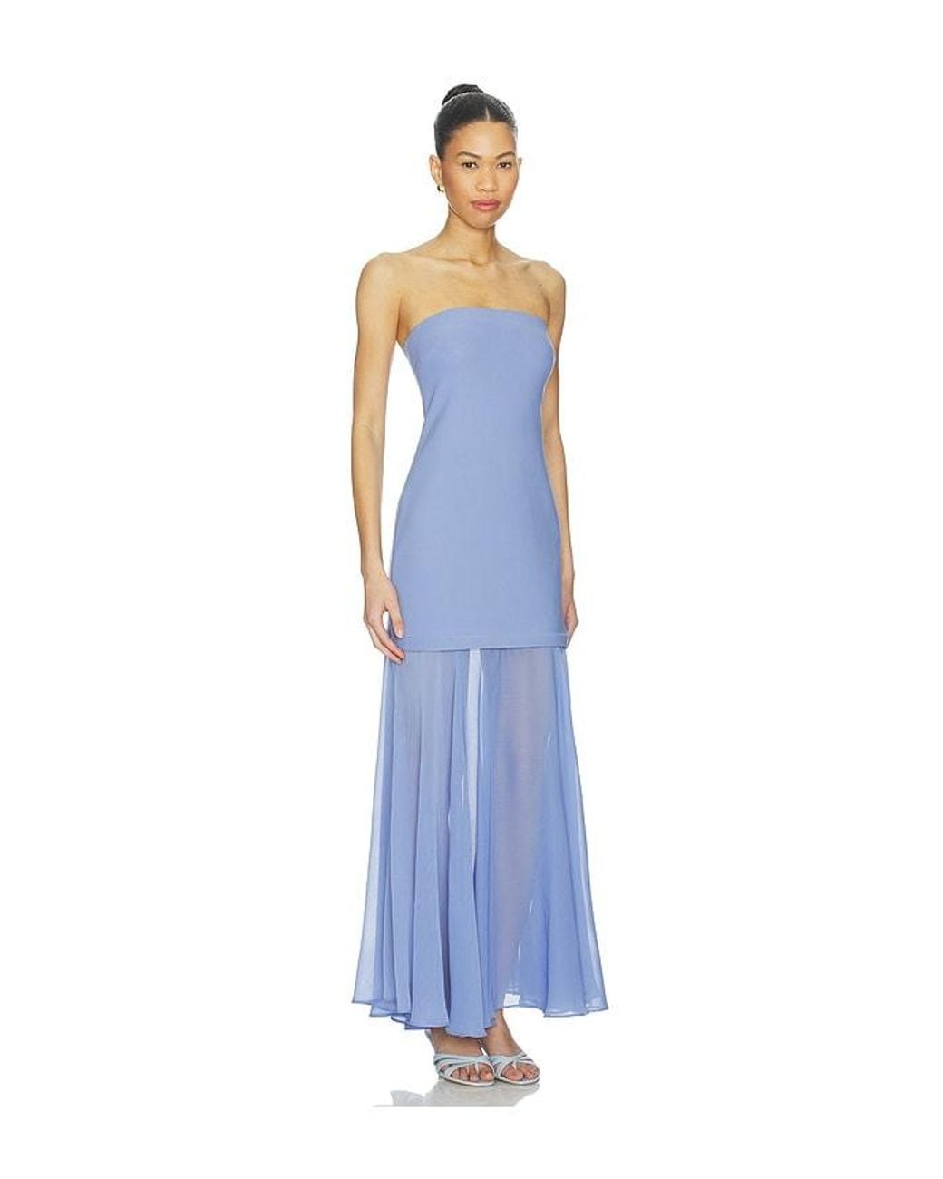 Astr Blue Lizet Dress