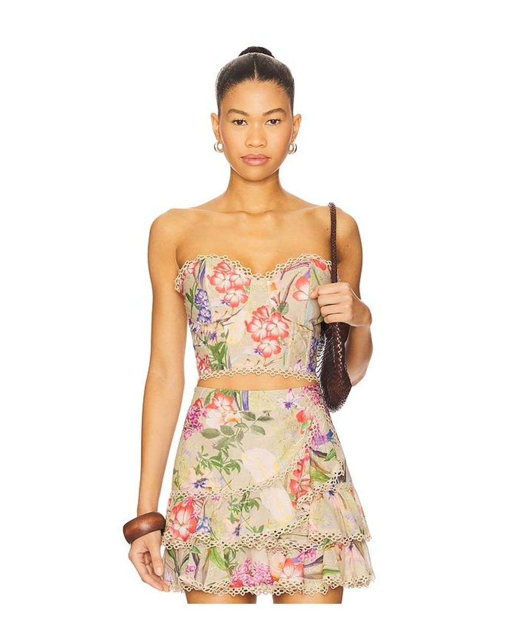 Charo Ruiz Multicolor Bio Bustier