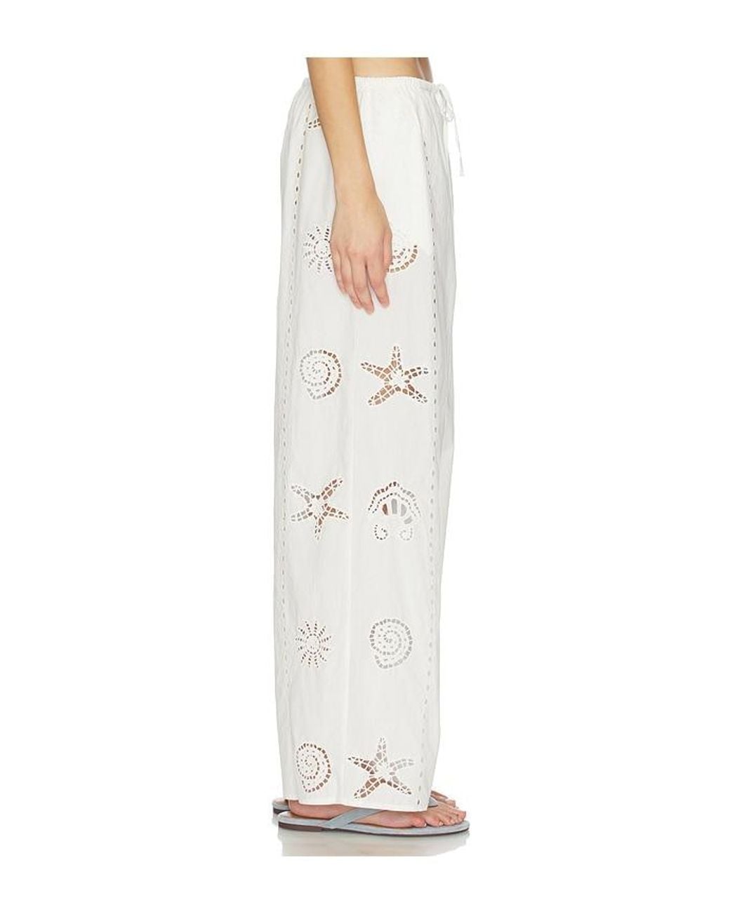 Tularosa White Nora Pant