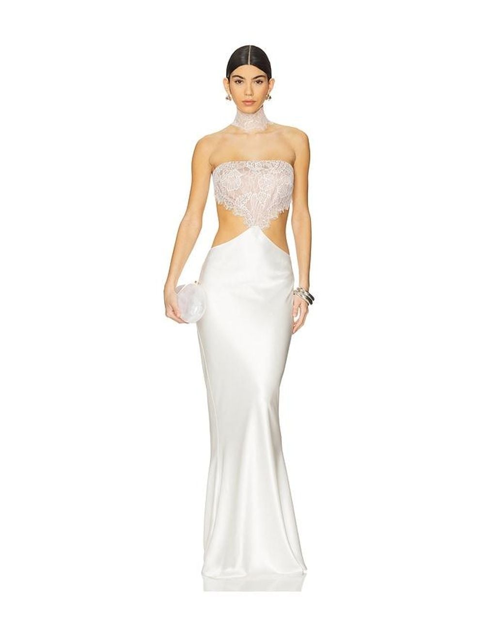 retroféte White Lucie Dress