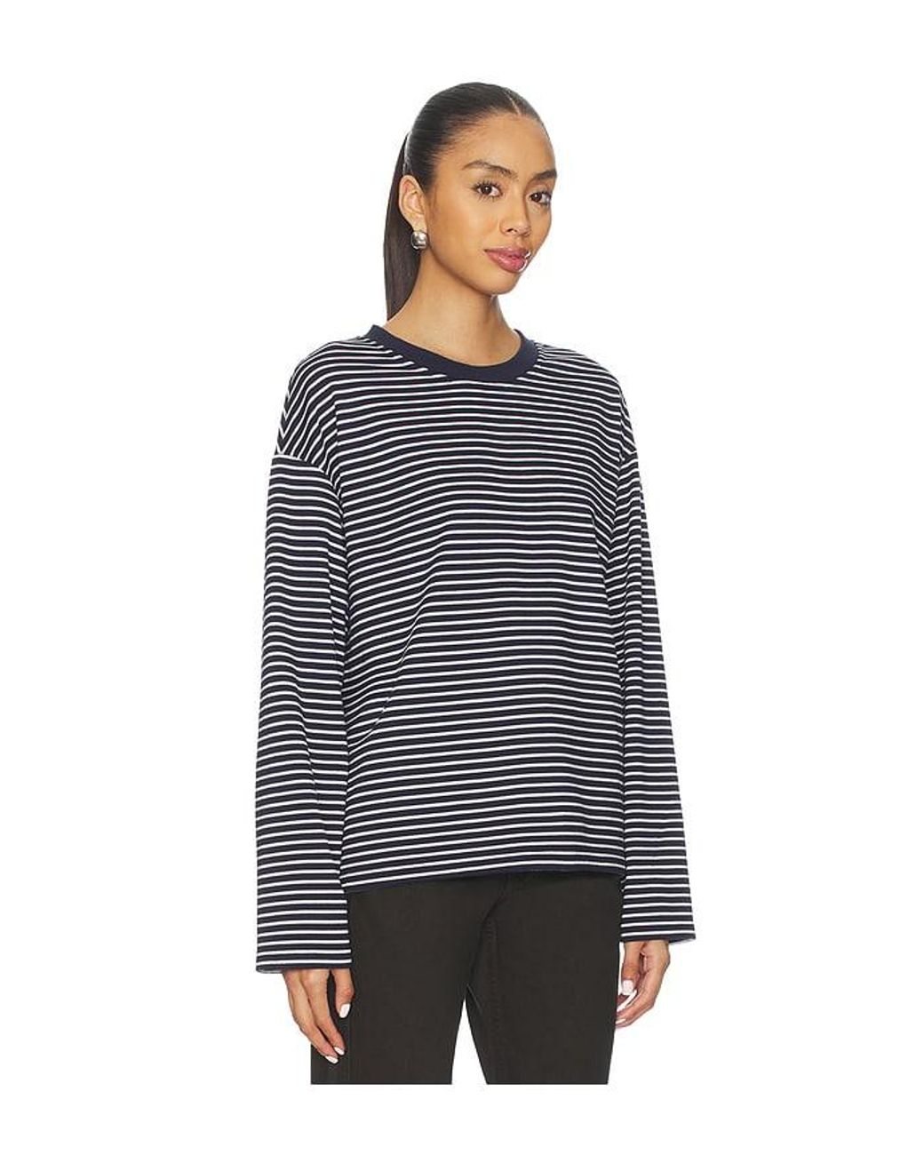 ALL THE WAYS Blue Lily Long Sleeve Top
