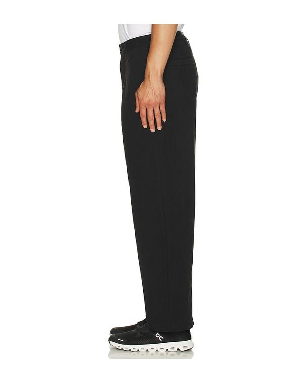 Students Golf Black Beverly Baggy Chino Pants for men