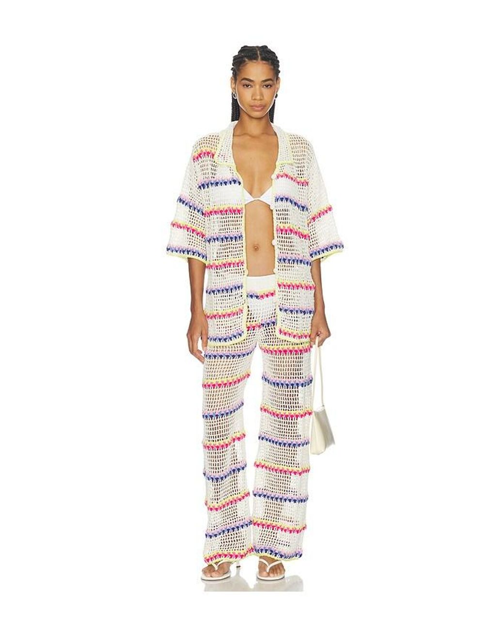 Celiab White Iren Pants