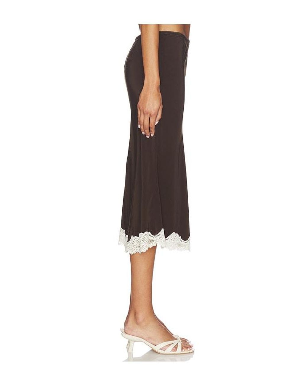 With Jean Black Tilly Skirt