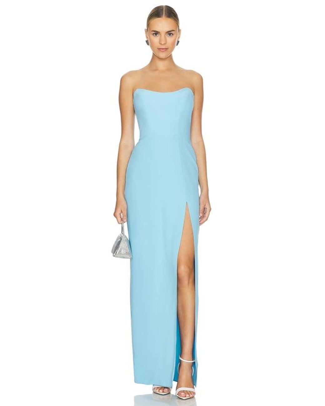 cream color long dress Marla Maxi in Butter filter-neckline:Halter Color:White* The BEST Black Friday Expertly crafted from a