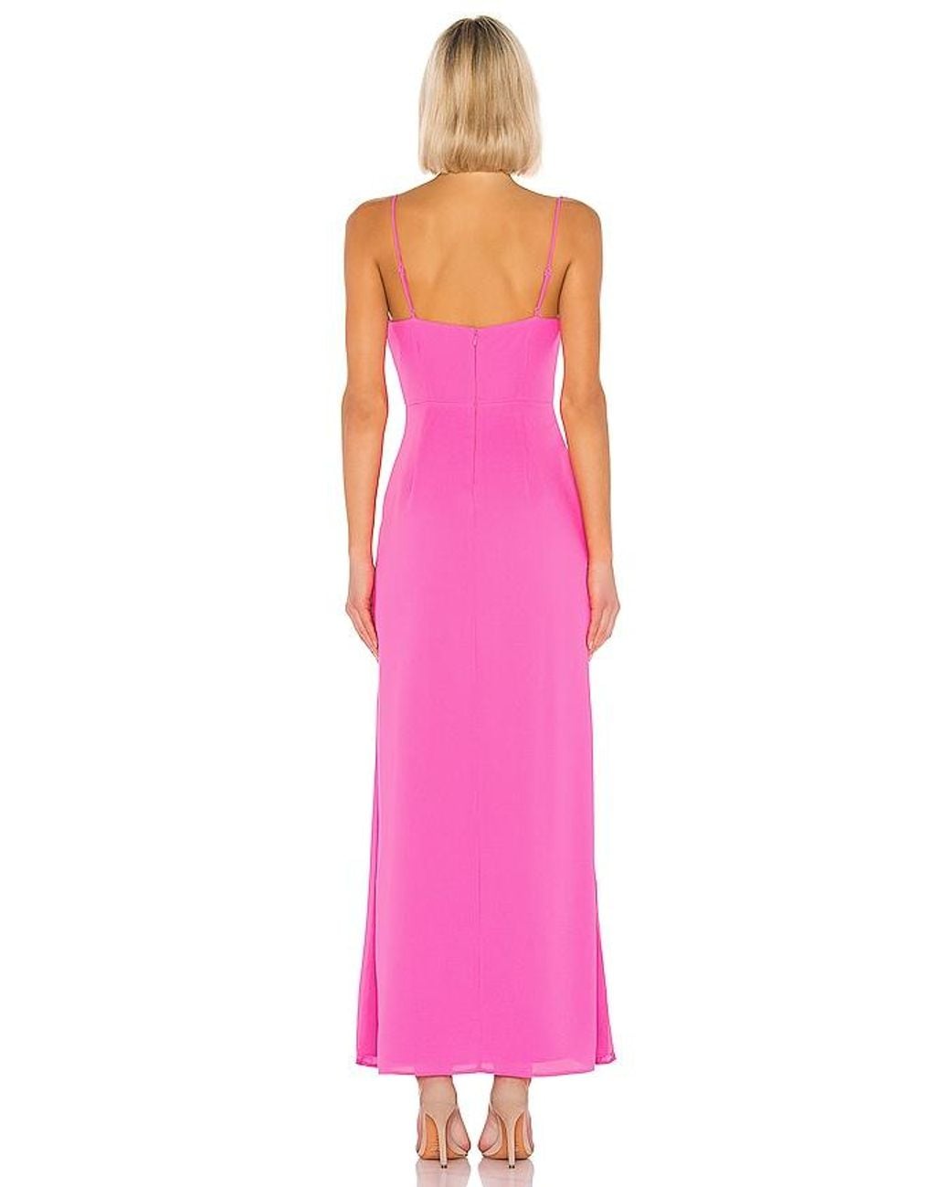 superdown Pink Addison Maxi Dress