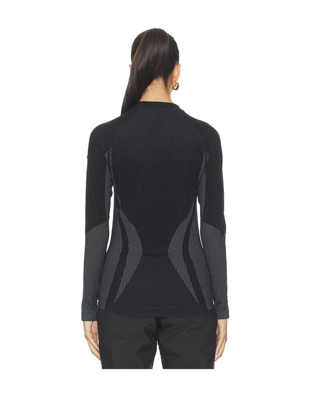 Goldbergh Black Slick Baselayer Long Sleeve