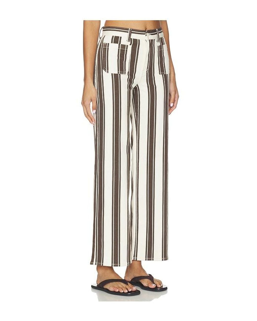 Madewell White The Emmy Wide Leg Pant