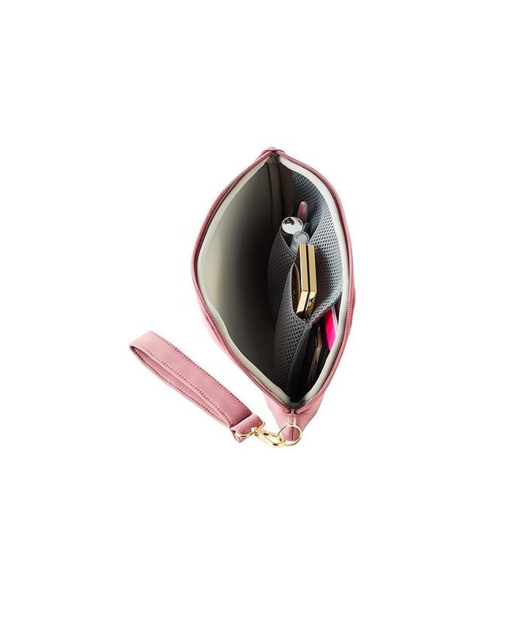 KUSSHI Pink Wristlet Pouch