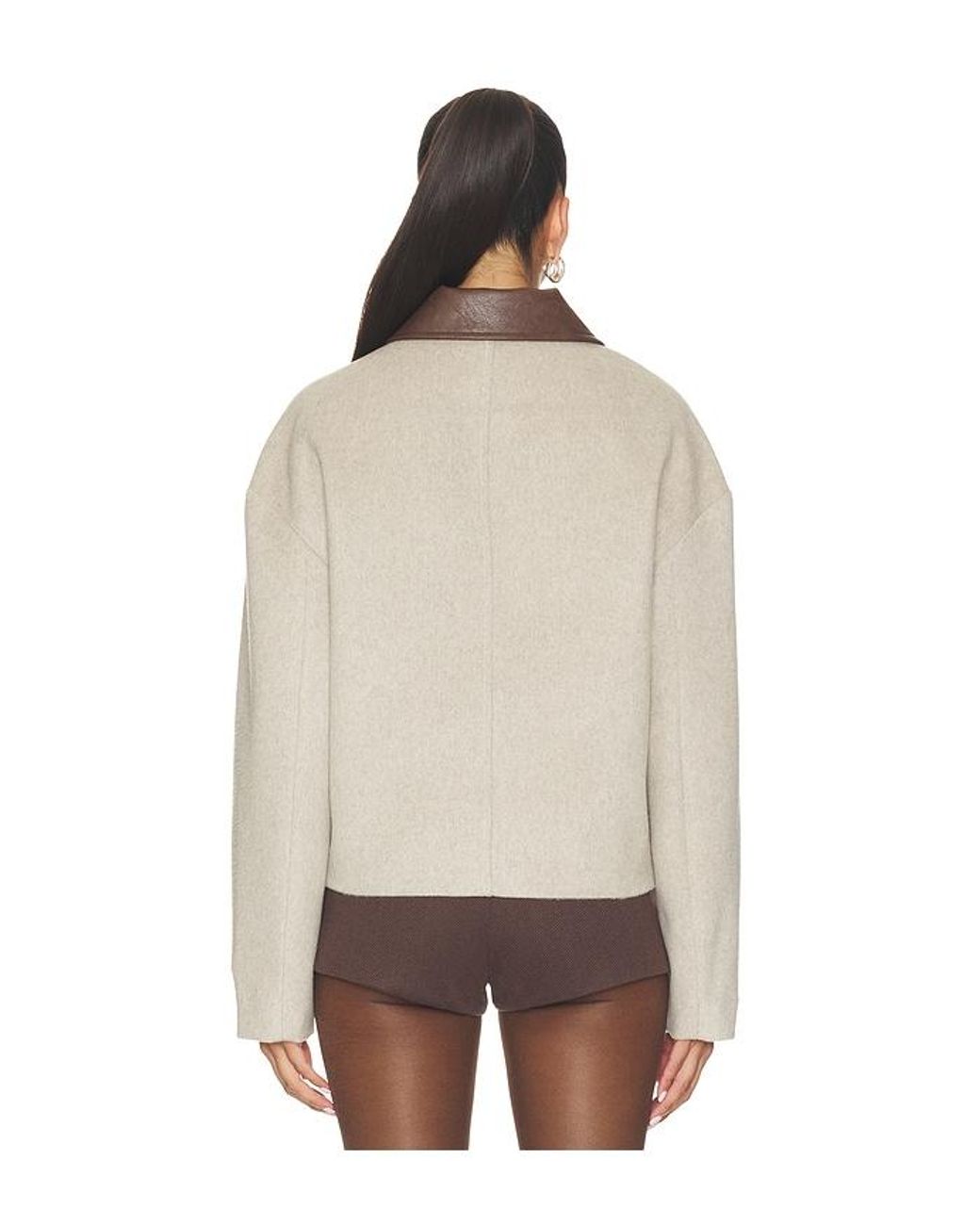 OW Collection Natural Oda Wool Jacket