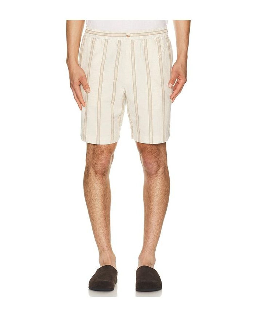Vince Natural Cove Stripe Short for men