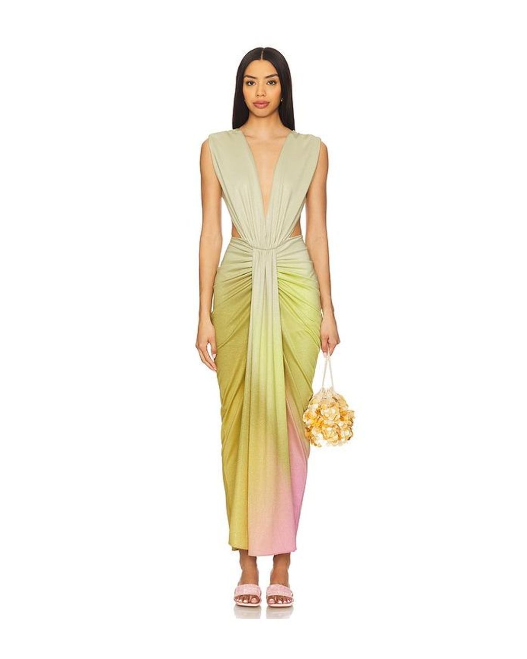 Baobab Yellow Nia Dress