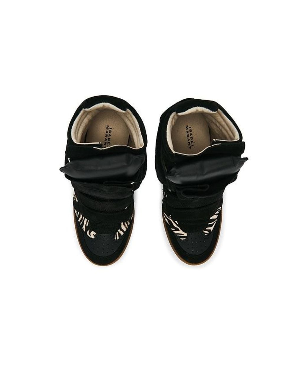Isabel Marant Black Bekett Ring Sneaker