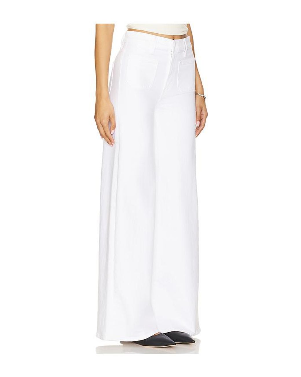 Mother White Jeans Undercover