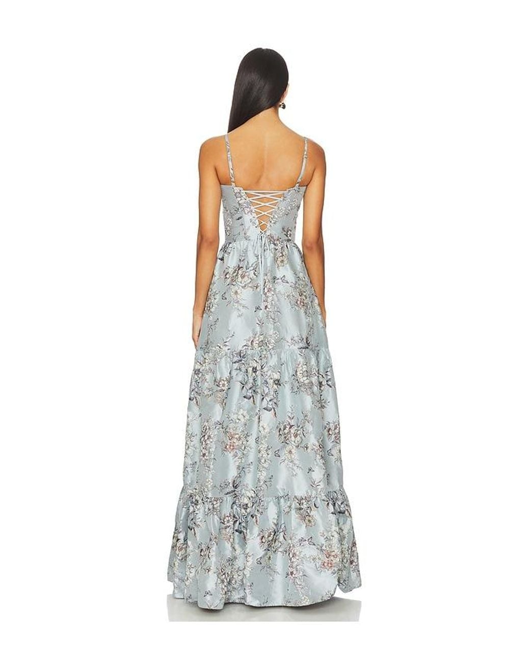V. Chapman White Lucetta Gown