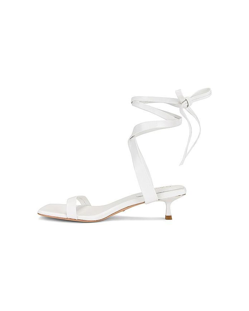 Raye White Ore Heel