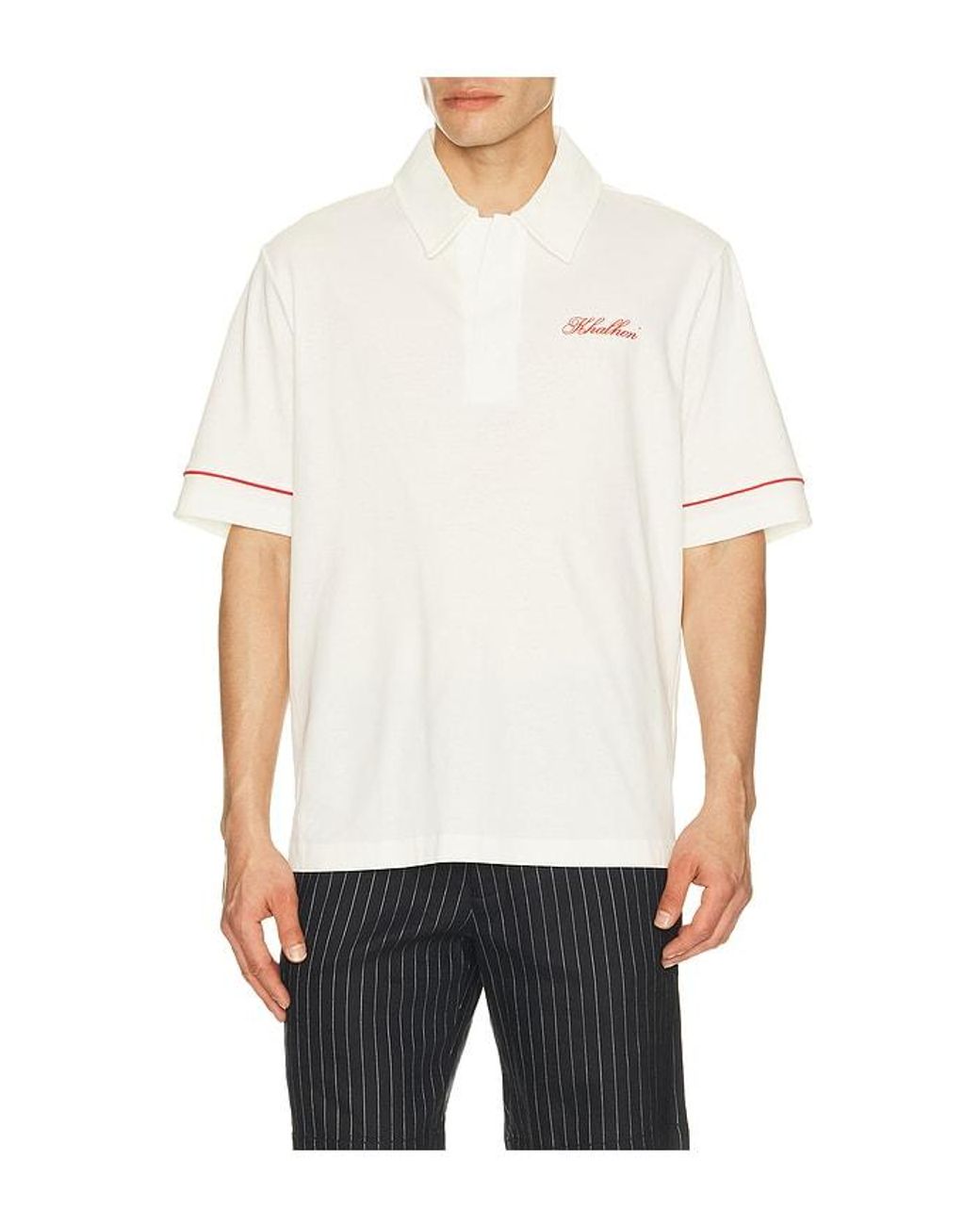 Khalhon Polohemd in White für Herren