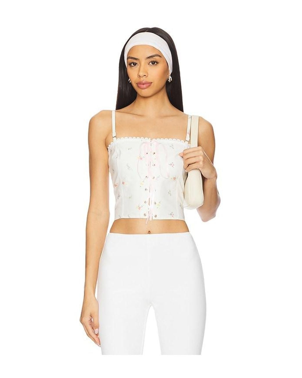Tyler McGillivary White Franny Corset