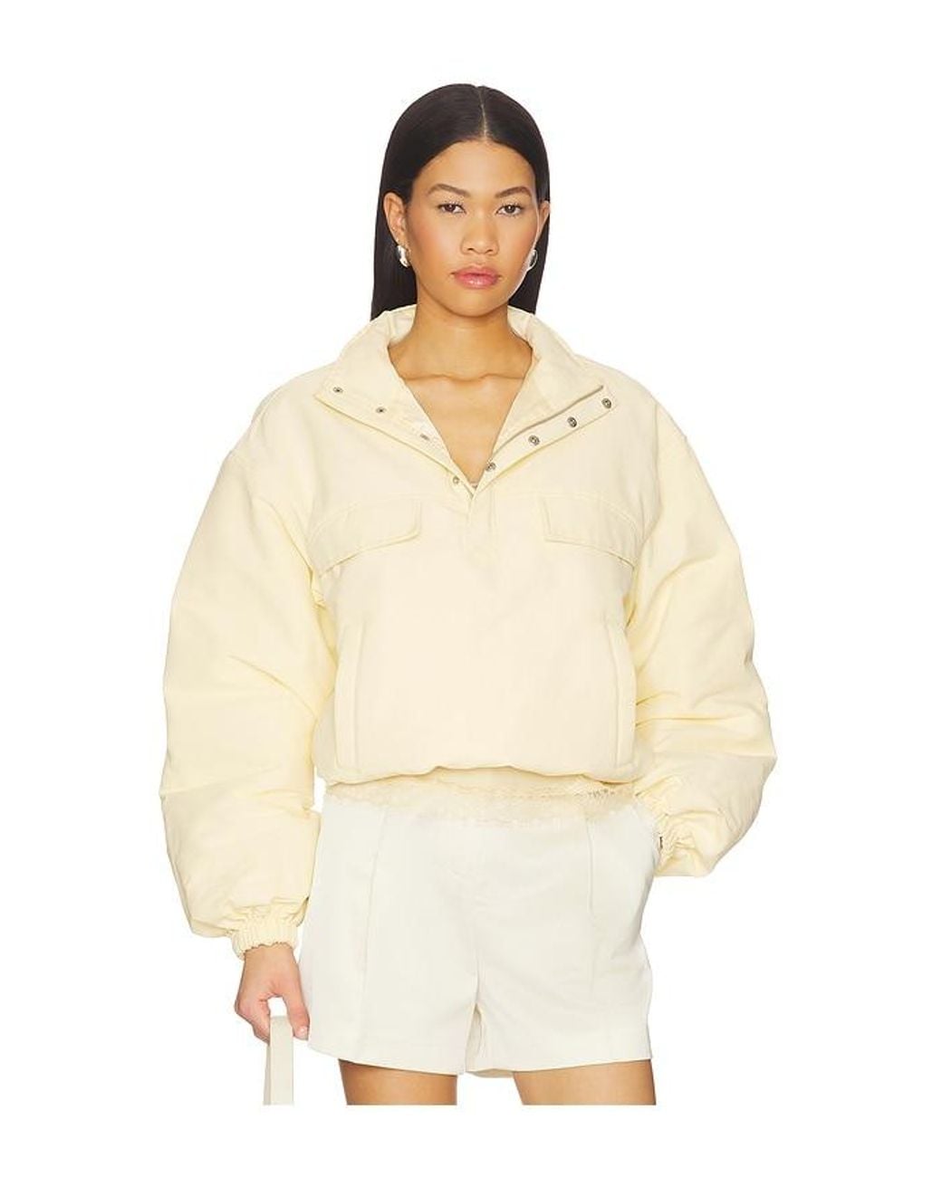 Lovers + Friends Natural Clarette Jacket