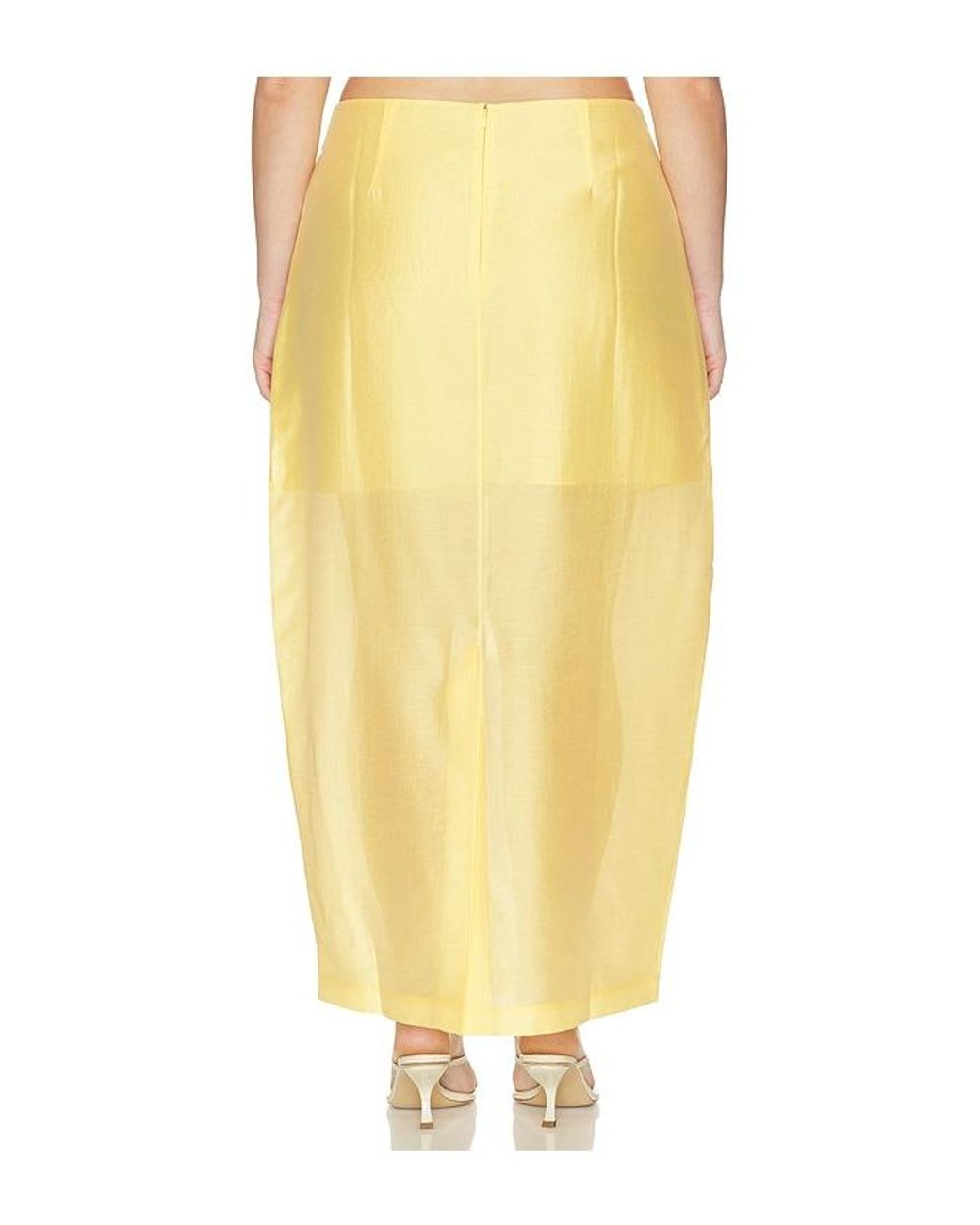 L'academie Yellow 'Academie Perla Skirt