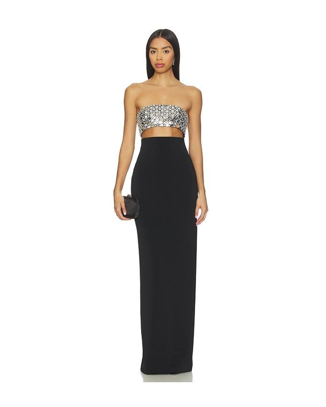 retroféte Black Esmerelda Dress