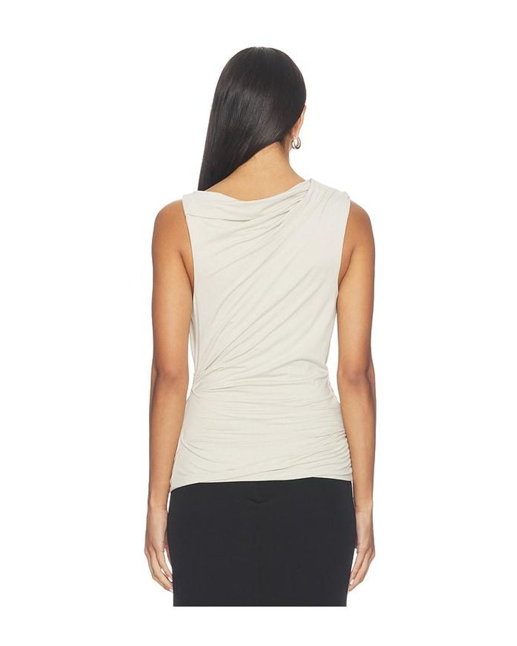 Entire studios White Drape Tank