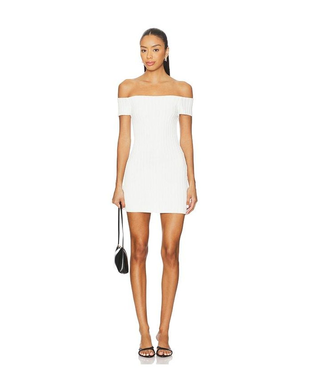 MORE TO COME Malia Mini Dress in White | Lyst