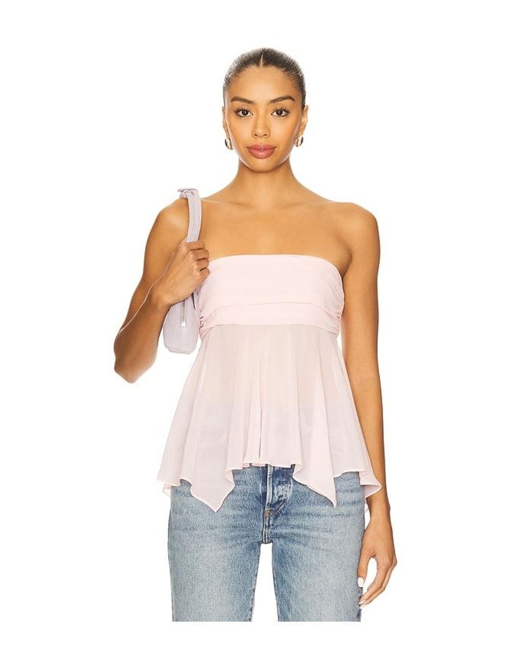 Lovers + Friends White Sierra Top
