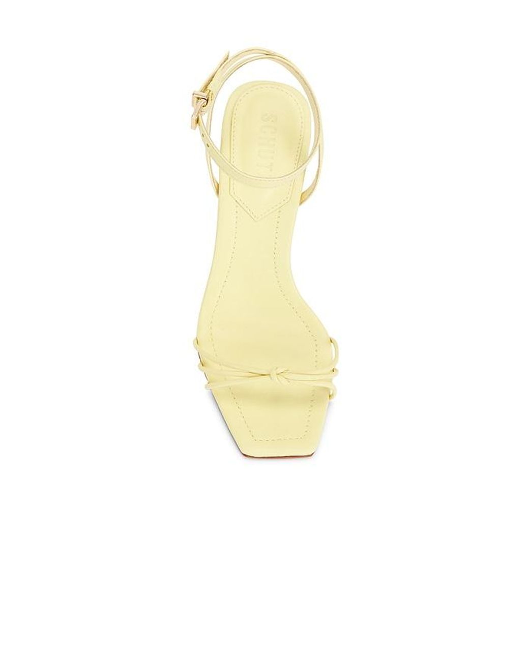 SCHUTZ SHOES White Haven Bamboo Sandal