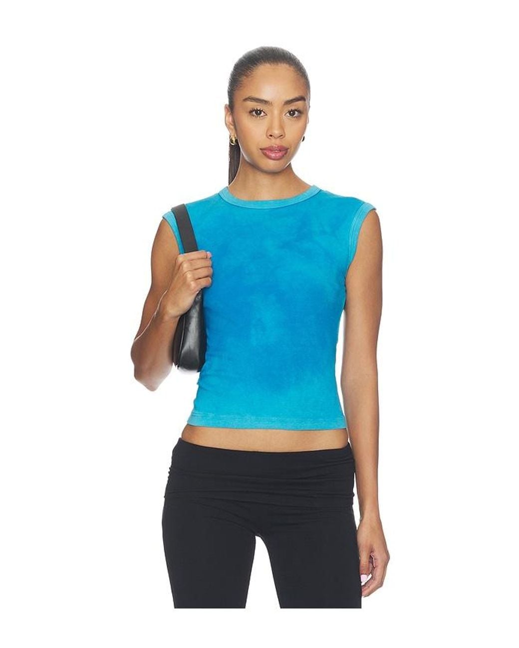 Cotton Citizen Blue The Seoul Muscle Tee