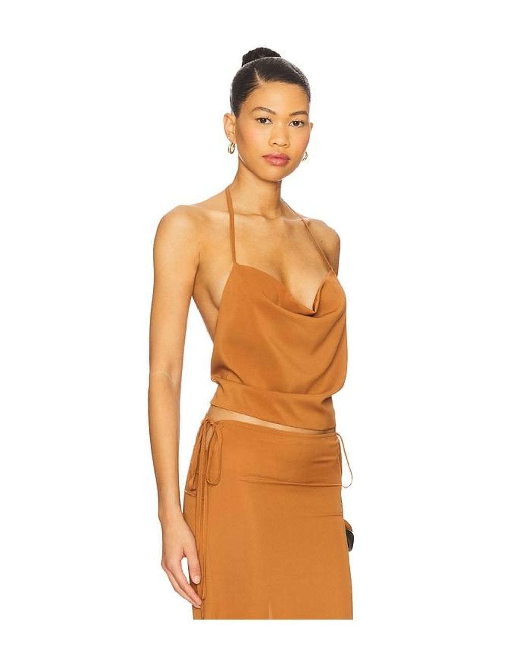 VDM Orange Romy Tide Top