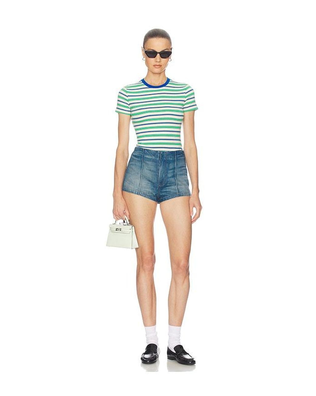 Helsa Blue Baby Tee