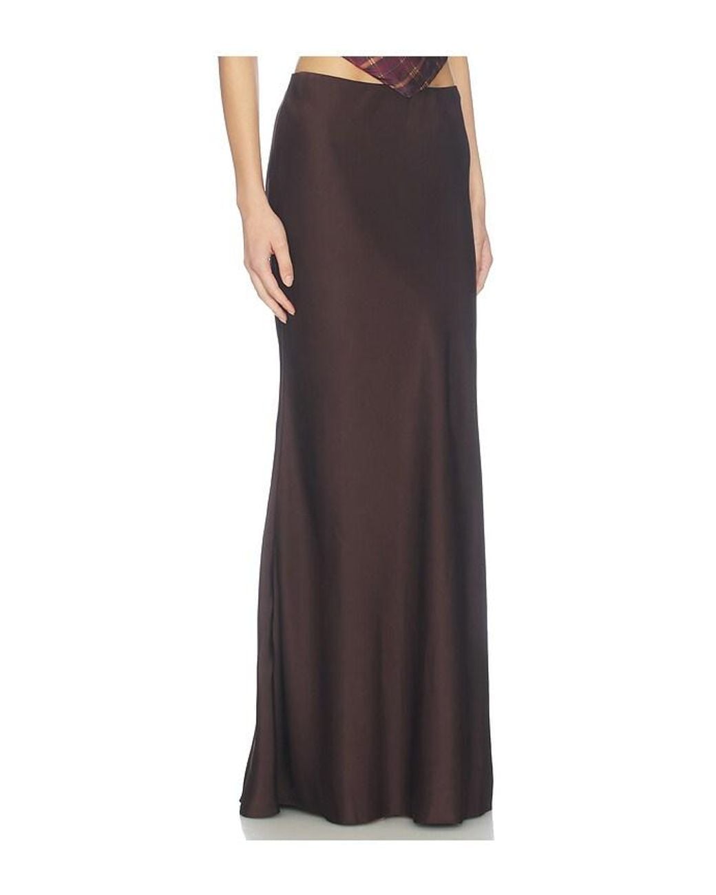 Rococo Sand Brown Maxi Skirt