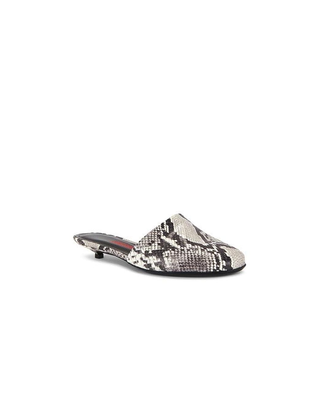 LUCASHEVA White Iris Mule